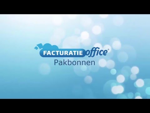 Pakbon Maken | Facturatie Office