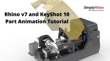 Rhino 3D v7 and KeyShot 10 Part Animation Tutorial