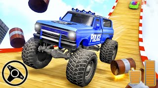 Police Car Stunt Games - Rescue Prado Jeep Ramp Driving | Android Gameplay screenshot 3