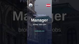 Manager in Austria: median €53,200, range €40,575 - €67,800 (from 174 live salaries).