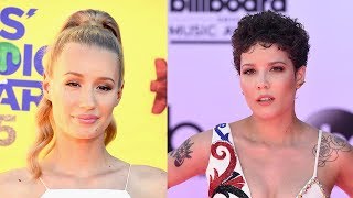 Iggy Azalea RESPONDS To Halsey Calling Her A F king Moron