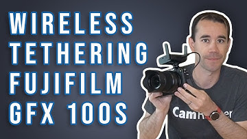 Wirelessly tethering a Fujifilm GFX 100s to an iPad