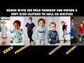 ThredUp kids 50lb unboxing to sell on WHATNOT #ebay #poshmark #pinterest