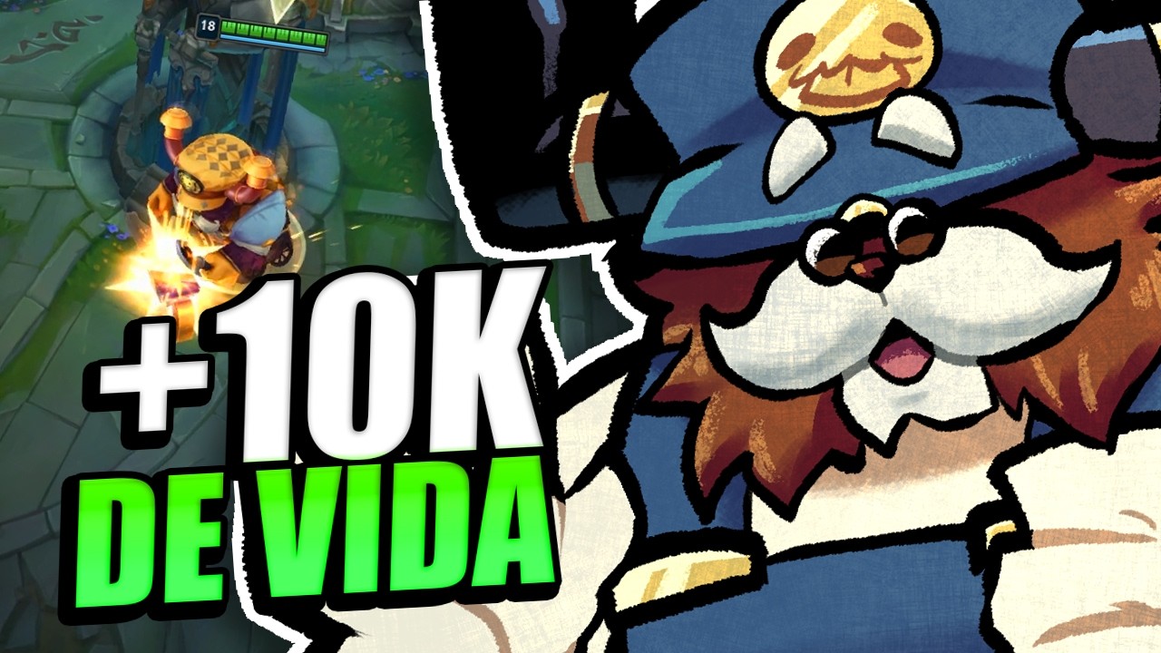 ORNN CON +10K DE VIDA TANQUEANDO TODO | League of Legends