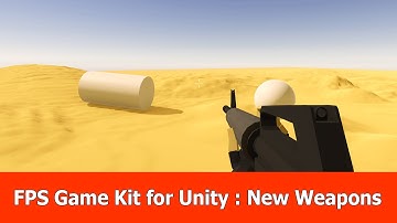 Blender & Unity FPS Game Kit Devlog : New Weapon
