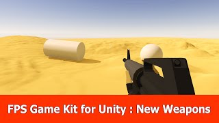 Blender & Unity FPS Game Kit Devlog : New Weapon screenshot 3