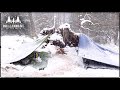 TARP CAMPING in the SNOW | 15 DEGREES (-9.4C)