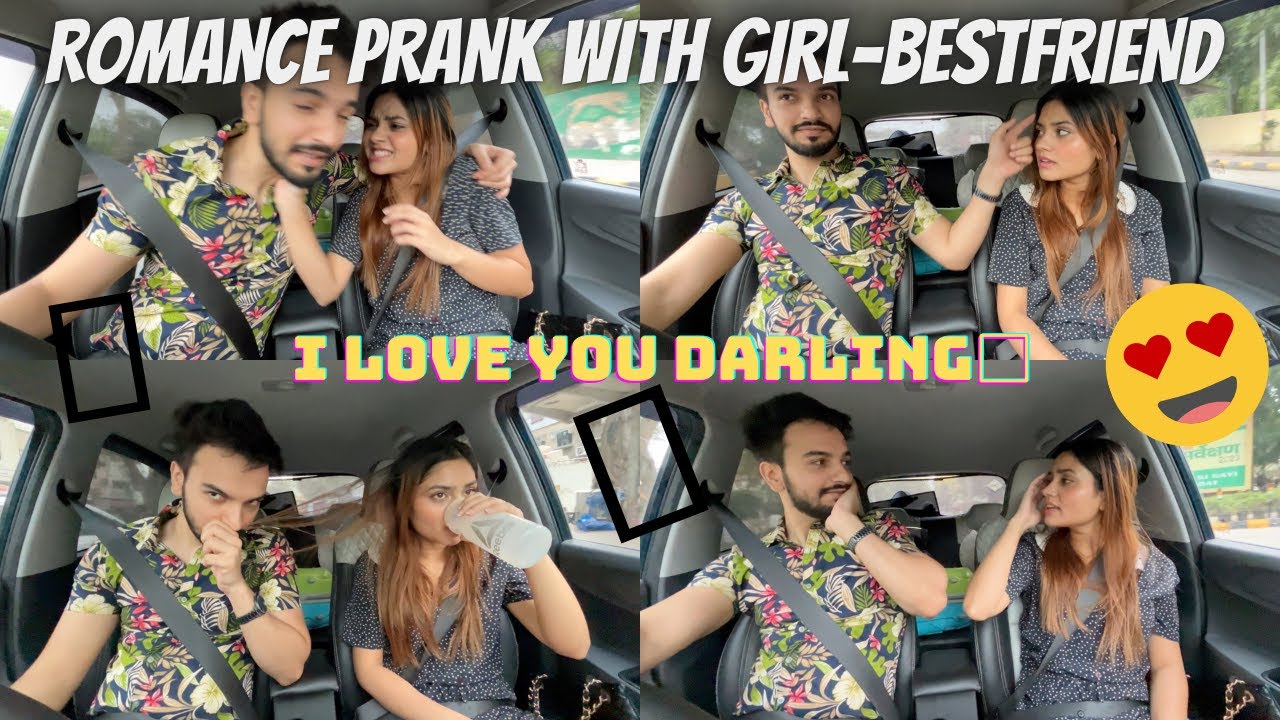 ROMANCE PRANK WITH GIRL BESTFRIEND🫦🤤 #prank #bestfriend