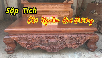 Siêu Phẩm Sập Tích Đục Cội Nguồn Quê Hương Đẹp Độc Đẳng Cấp Duy Nhất Chỉ Có Tại Sập Gụ Đẹp Hân Lan