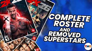 WWE 2K26 : Complete Roster and Removed Superstars
