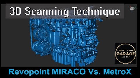 3D Scanning Techniques Revopoint  MIRACO vs MetroX: Trouble Free scans