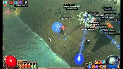 HashnNugs Commentary Path of Exile Deadly 68 reef map of vulnerability level 82 beast unique Templar
