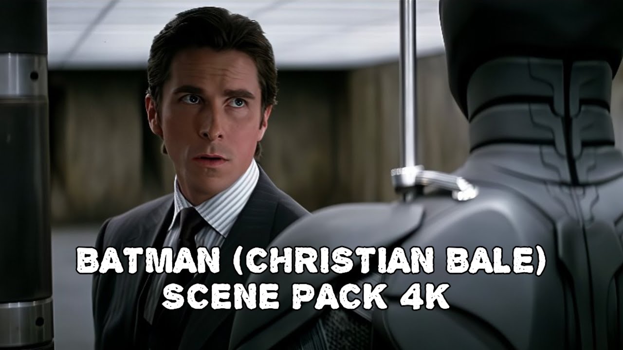 Batman (Christian Bale) 4K Scene Pack