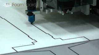 RC Fighter jet model plane drawn on 5mm white foam board. http://www.foamboards.com.au How a computer plotter is used to ...