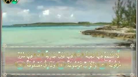 سورة الغاشية بصوت الشبل يوسف كالو