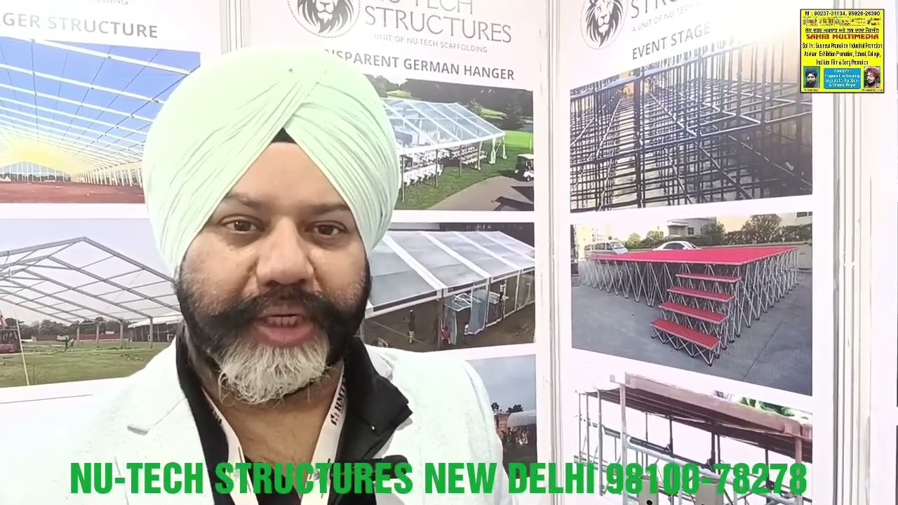 NU-TECH STRUCTURES PLOT NO. 3,KHASRA NO -674,NAWADA INDL. AREA, UTTAM NAGAR, NEW DELHI 98100-78278