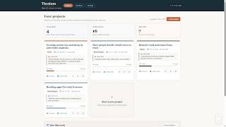 Thesium: Multi-Research Planner & Tracker | Source-Citations-Journal-Themes-Compare-Ideas | Web App