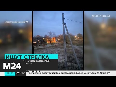 Полиция ищет обстрелявшего автобус в Нижегородской области - Москва 24