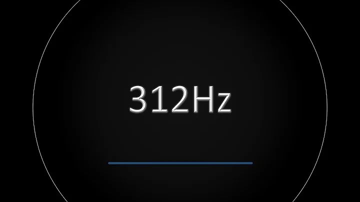 312Hz Mid Range Frequency BURP (Test Tone)