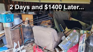 Cleaning out a NIGHTMARE garage (We filled 2 dumpsters)