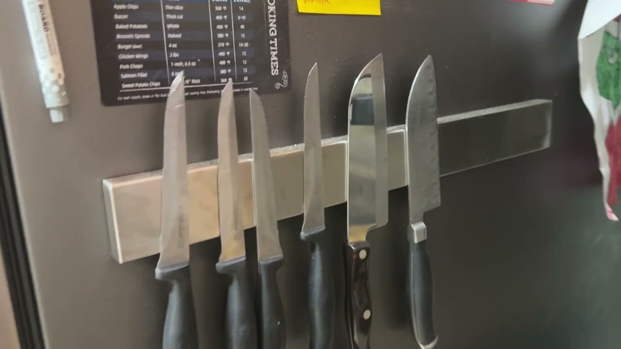 Loving this Magnetic Knife Holder