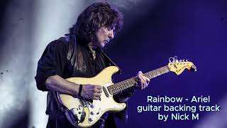 Rainbow - Ariel guitar backing track by Nick M