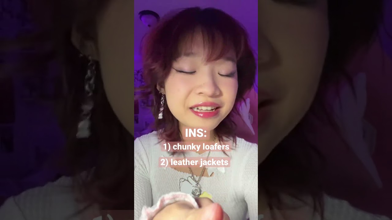 my fashion ins & outs for 2023... 