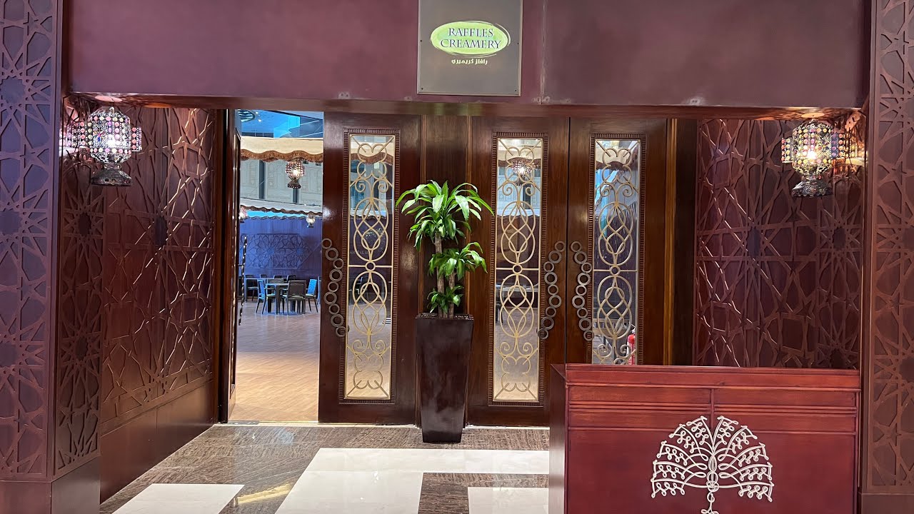 Raffles Creamery | International Cuisine | Makkah | Welcome Saudi - YouTube