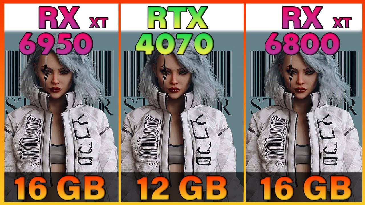 RX 6950 XT vs RTX 4070 vs RX 6800 XT Tested in 12 Games 