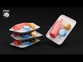 Vacuum Packing in Blender Tutorial with Shrink wrap #blendertutorial