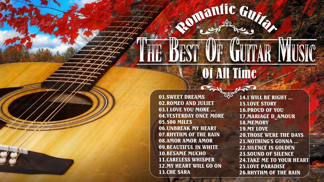 INSTRUMENTAL CLASSICAL GUITAR Greatest Instrumental Hits of All Time Acoustic Guitar Music