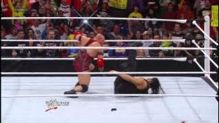 Ryback, Randy Orton and Sheamus save 2013 WWE Hall of Fame Inductee Mick Foley from The Shield: Raw,