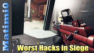 Worst Hacks I've Seen - Rainbow Six Siege