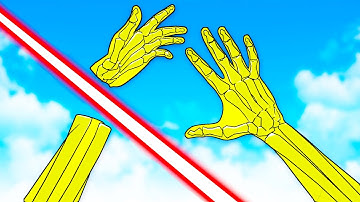 I Cut My Hand Off and Can Still Move It in Hand Physics Lab VR on the Oculus Quest 2!