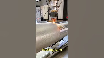 High speed Laser cladding for  hydraulic piston rod #lasercladding #laserwelding