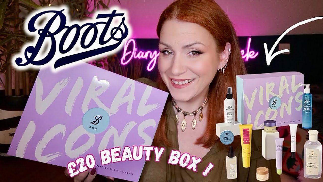 Boots Beauty Box Viral Icons Unboxing - 10 Products For Just £20 !!!