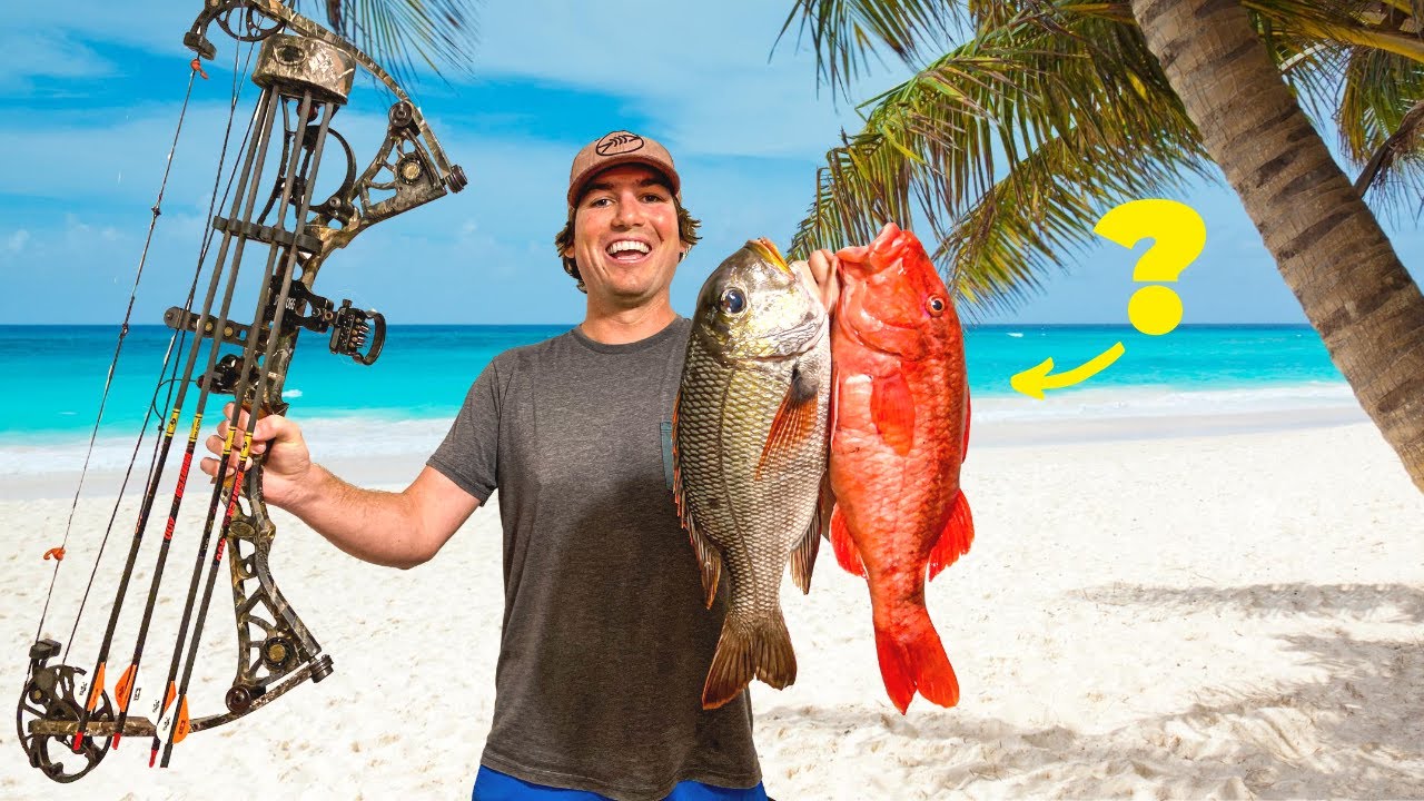 SPEARFISHING and 1st ARCHERY Lesson w/ Justin Lee