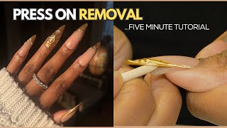 How to Remove Press on Nails WITHOUT Damage