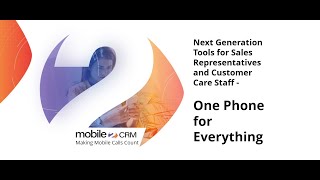 Introduction to Mobile2CRM
