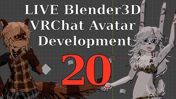 Live Blender/Unity avatar development (I