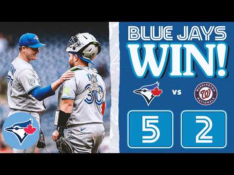 Yesavage, Okamoto and Varland lead Blue Jays to series win against Nationals!