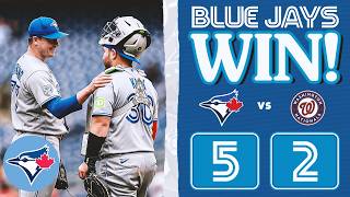 Yesavage, Okamoto and Varland lead Blue Jays to series win against Nationals!