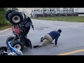 He thought it was easier to learn how to wheelie a four wheeler failgetting tattoos vlog