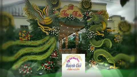 cổng Cưới rồng phụng huỳnh giỏi