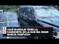 Ataque contra García Harfuch y el blindaje de la camioneta