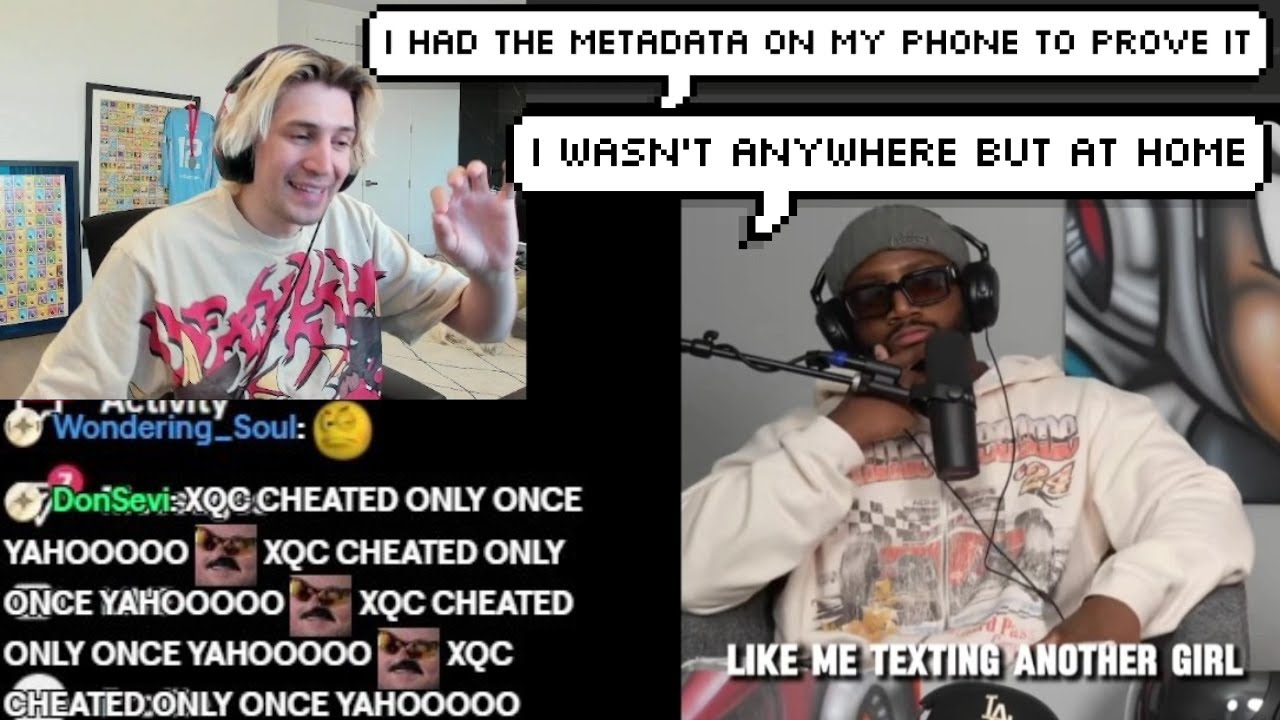 xQc Addresses the