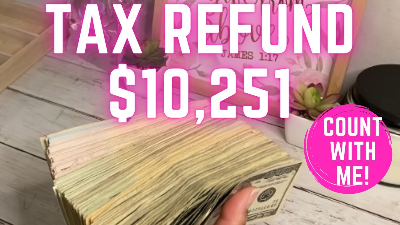 Tax Refund Cash Stuffing 2022 || How Will I Spend it???!!!