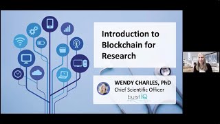 Introduction to Blockchain Technologies in Healthcare and Life Sciences Research