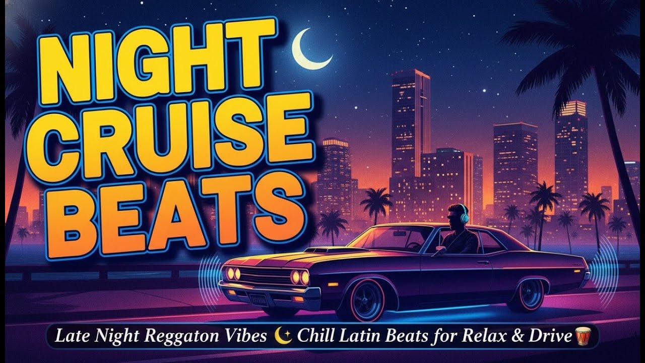 Late Night Reggaeton Vibes 🌙 Chill Latin Beats for Relax & Drive