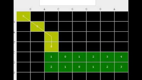 DPA for sequence alignment using Hirschberg